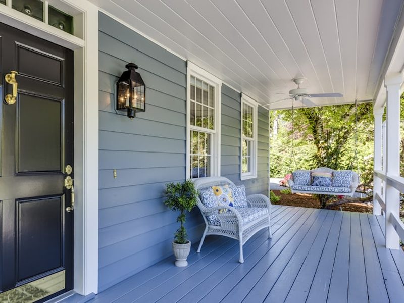 Verandah and timber detailing